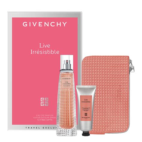 givenchy bed set|givenchy live irresistible gift set.